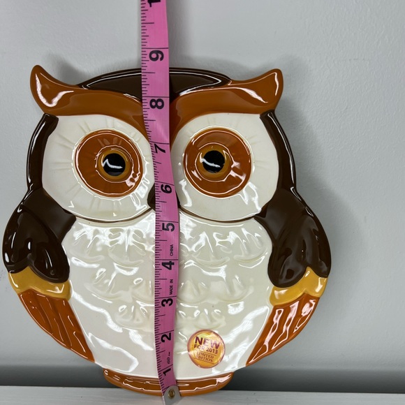 Better Homes and Garden decorative owl plate. Ceramic. New! - Picture 4 of 4